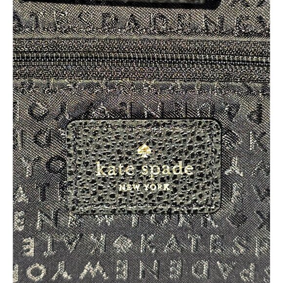 Kate Spade New York Women's Black Leather Lovett Street Palma Tote Bag Large 187 - Picture 7 of 13